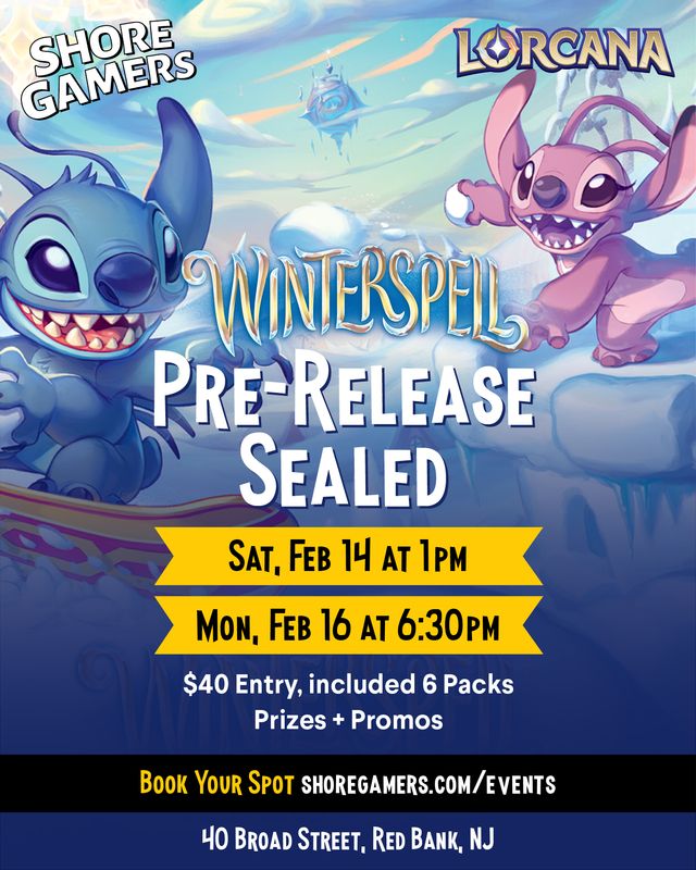 Lorcana Pre-Release - Winterspell- Sealed