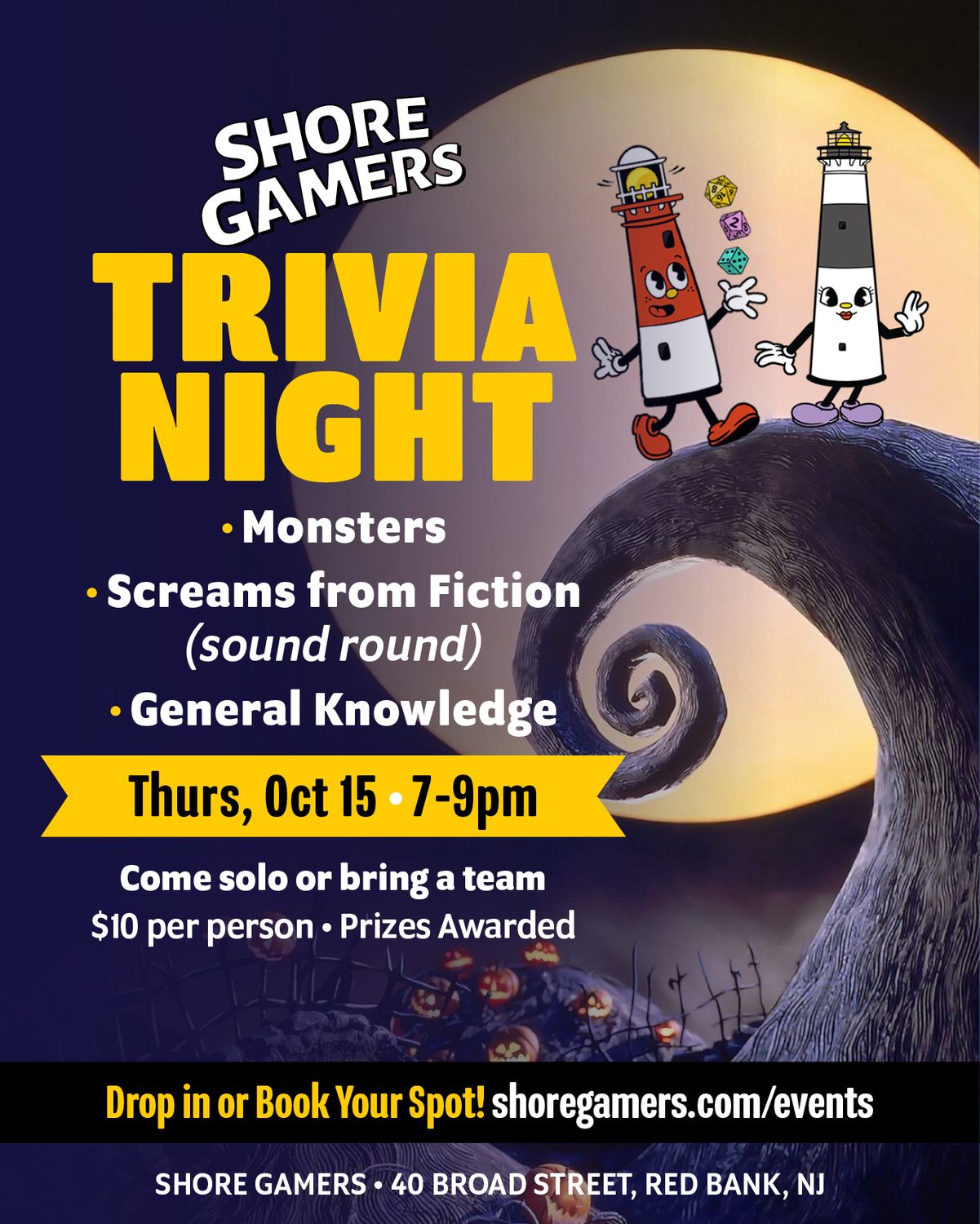 Trivia Night at Shore Gamers