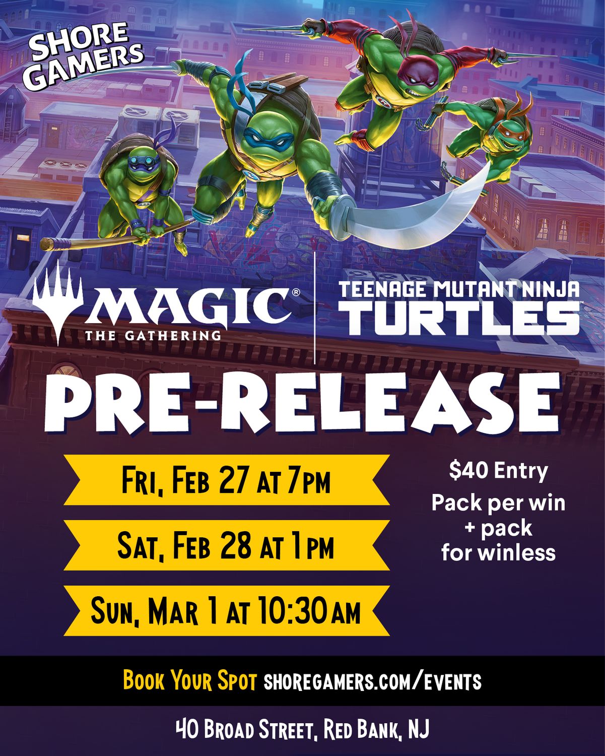 MTG Pre-Release - TMNT
