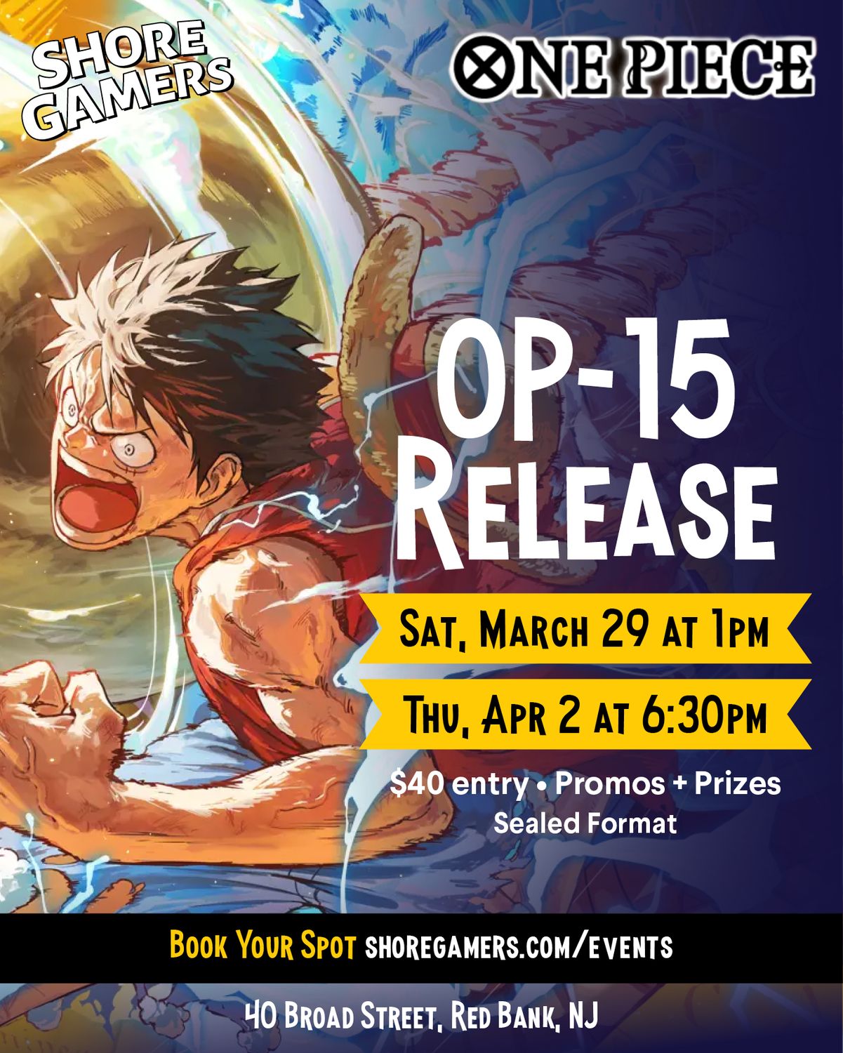One Piece Card Game - OP-15 Release Event