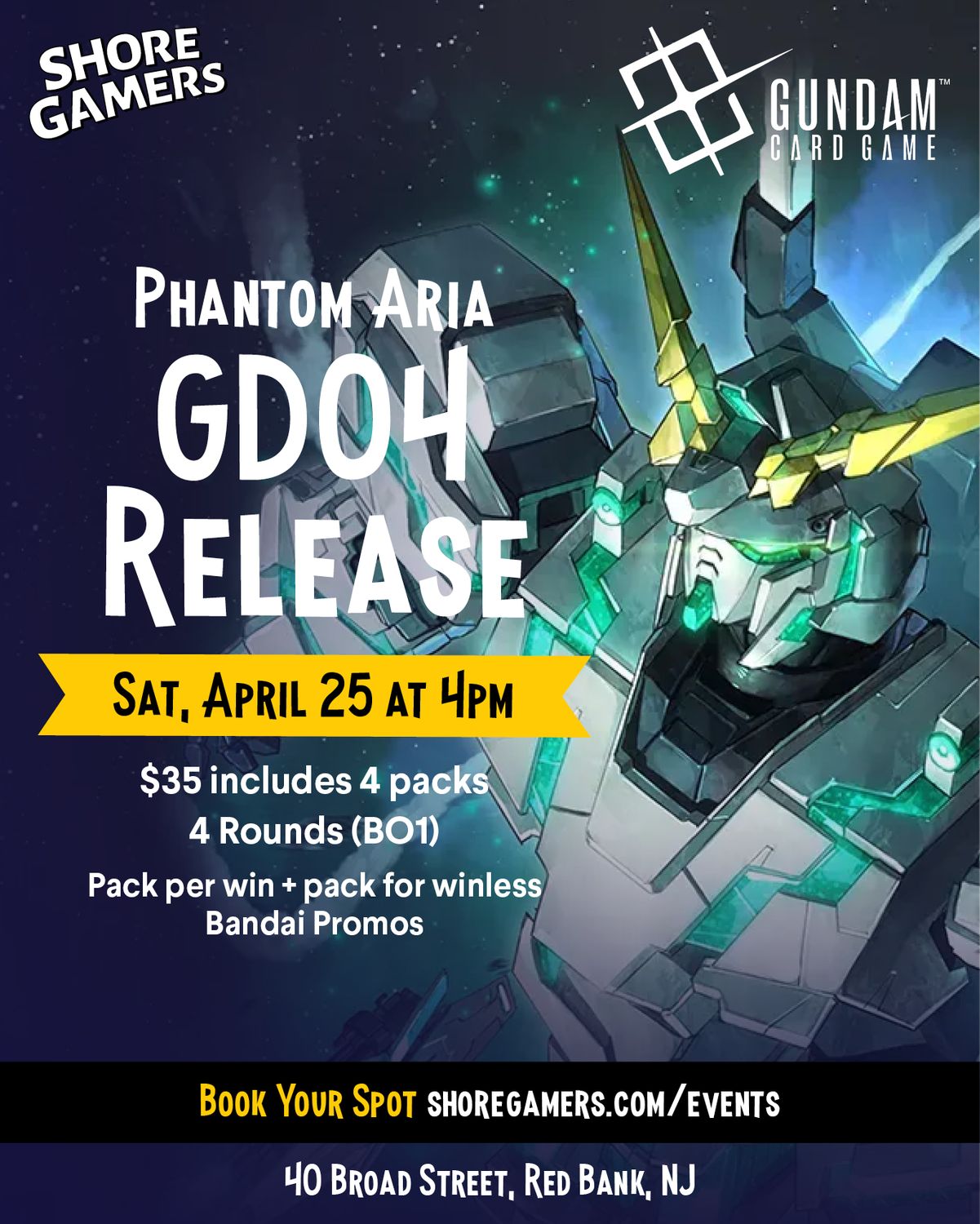 Gundam Card Game - GD04 Release Event