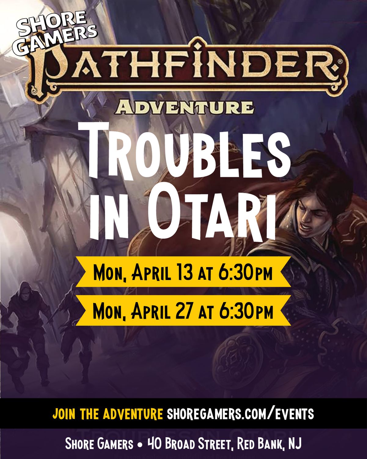 Pathfinder Adventure: Troubles in Otari