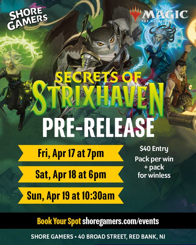 MTG Pre-Release - Secrets of Strixhaven