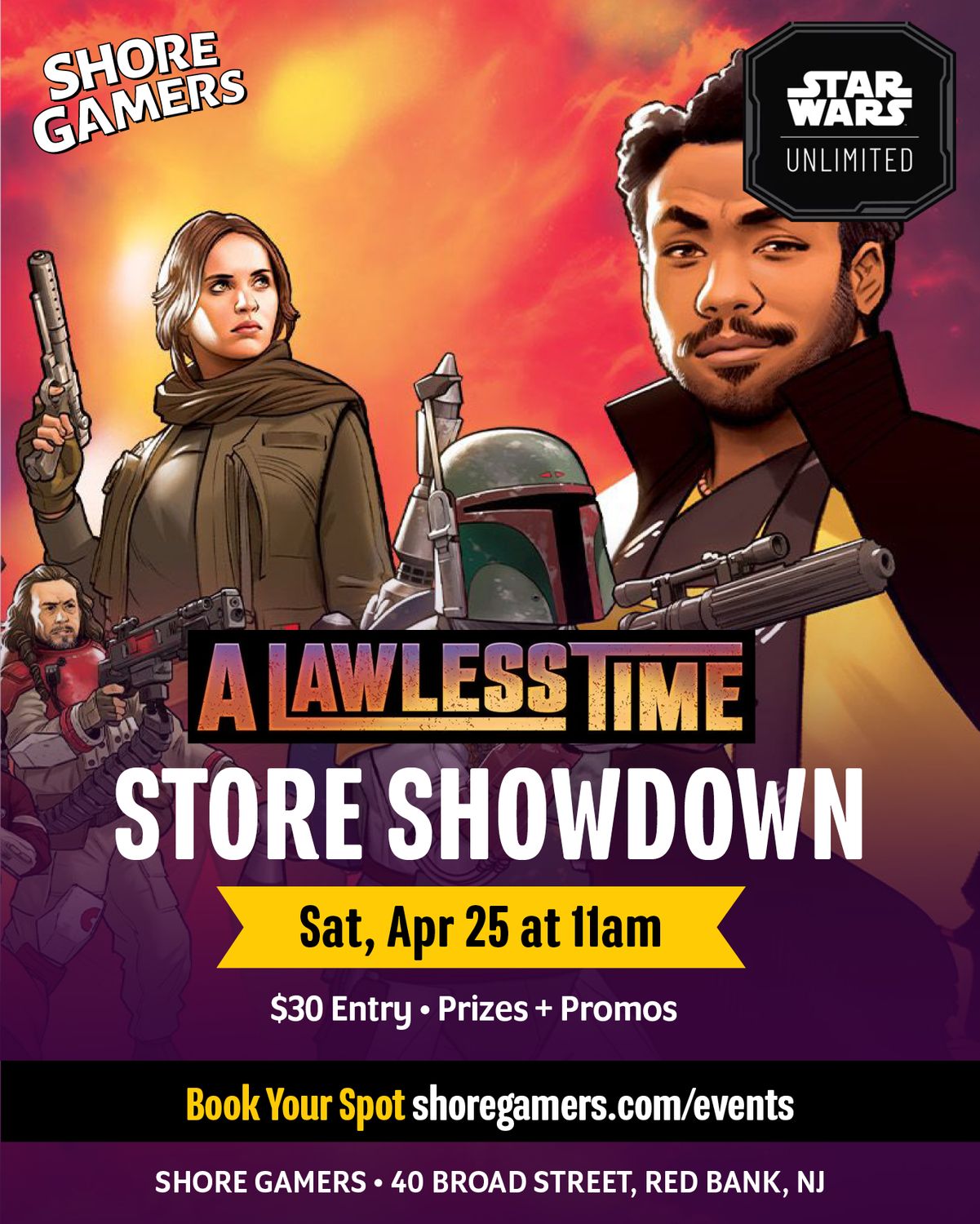 Star Wars: Unlimited Store Showdown - A Lawless Time
