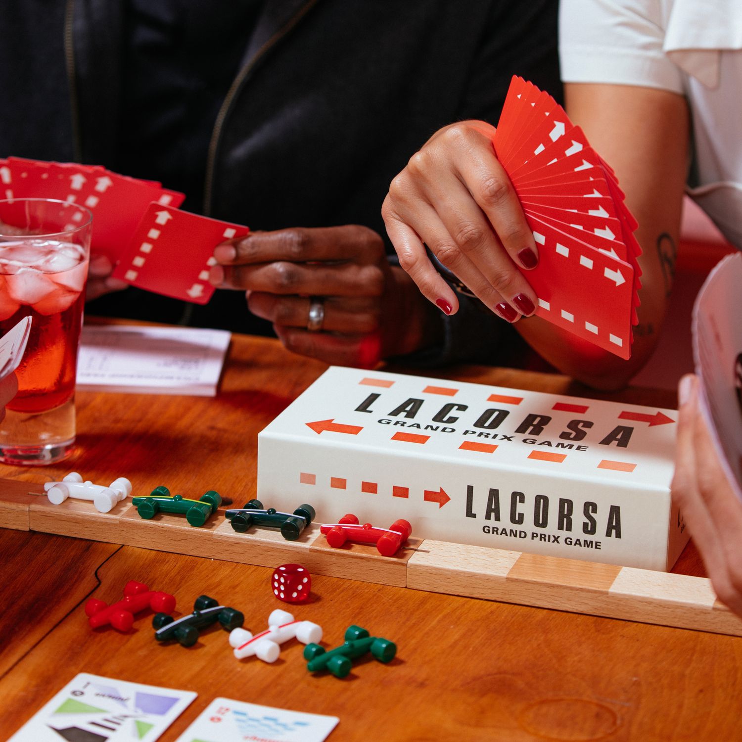 LACORSA GRAND PRIX GAME - Lacorsa Grand Prix Racing Board Game