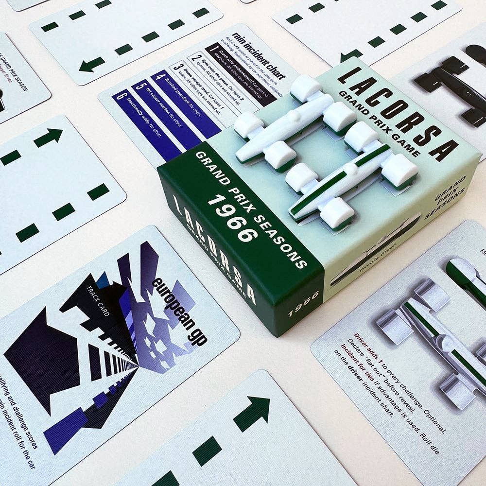LACORSA GRAND PRIX GAME - Lacorsa 1966 Racecar Set: Yamura Green