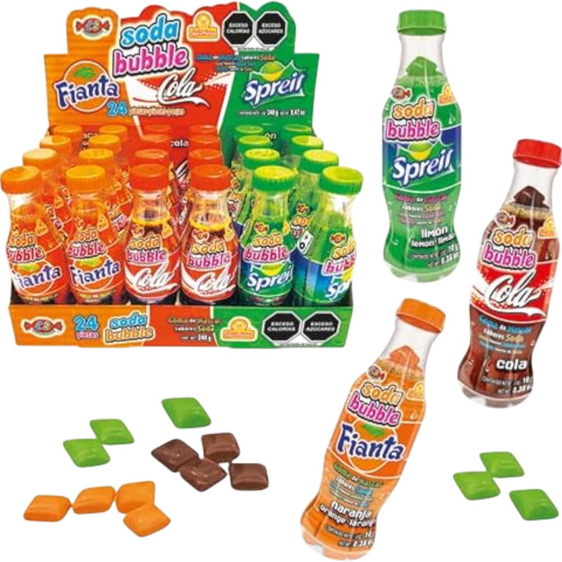 Cow Crack Wholesale - Las Delicias Soda Bubble Gum Candy