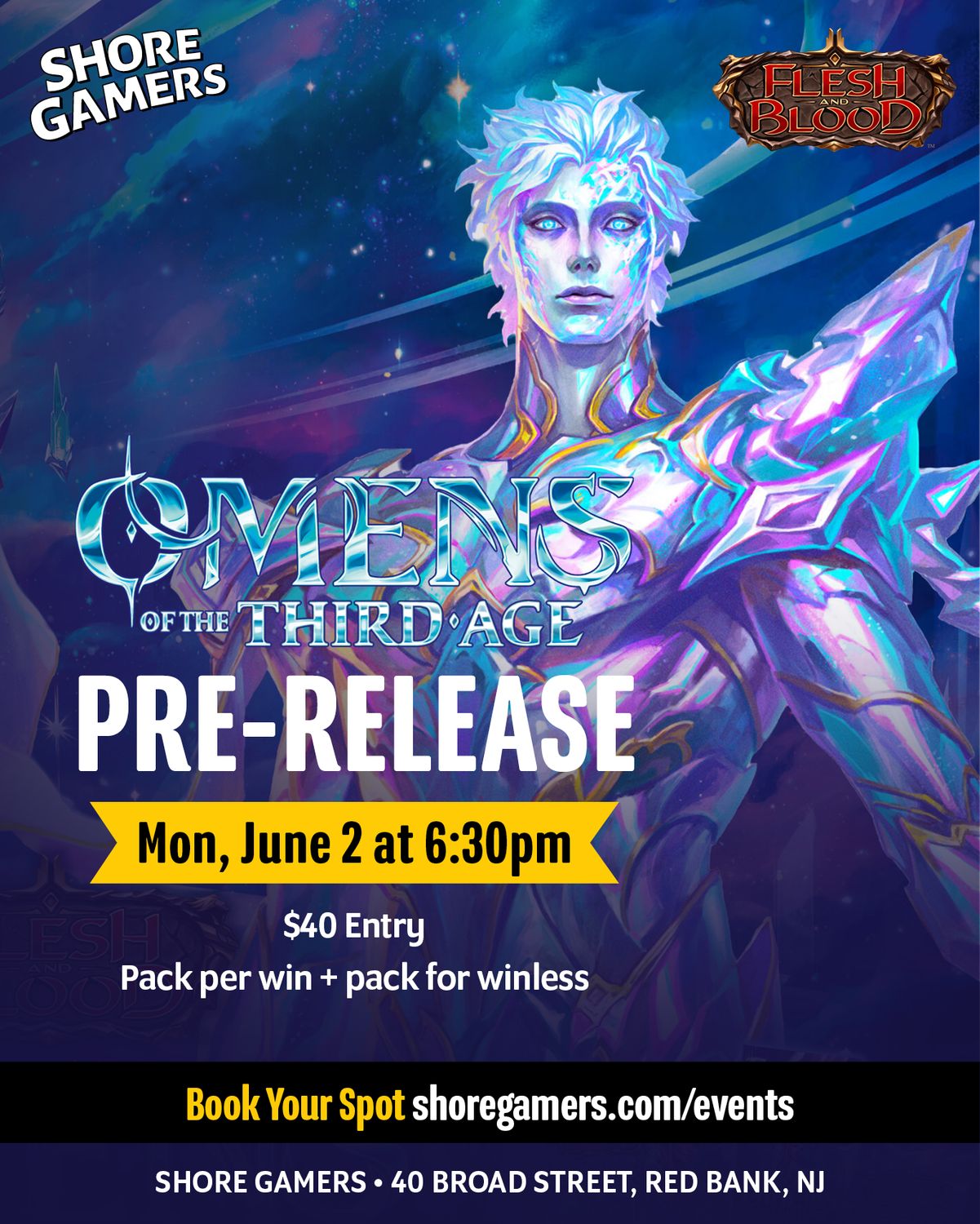 Flesh and Blood - Omens Pre-Release