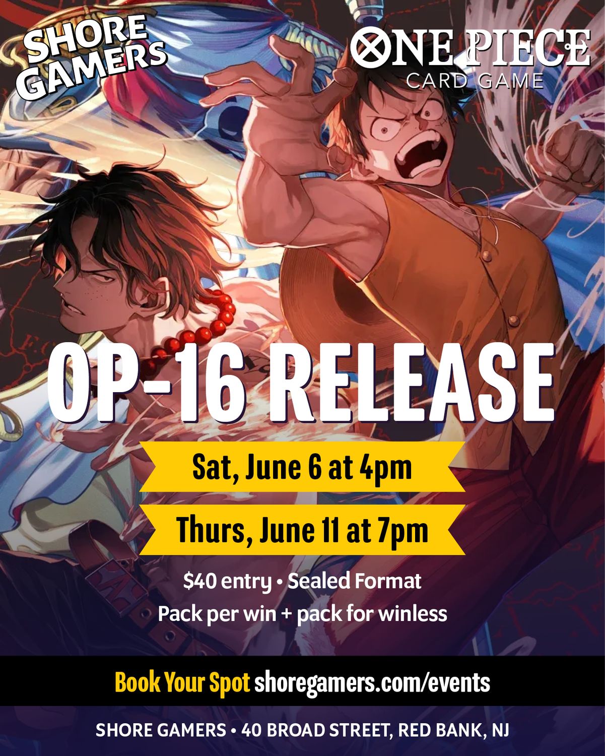 One Piece Card Game - OP-16 Release Event