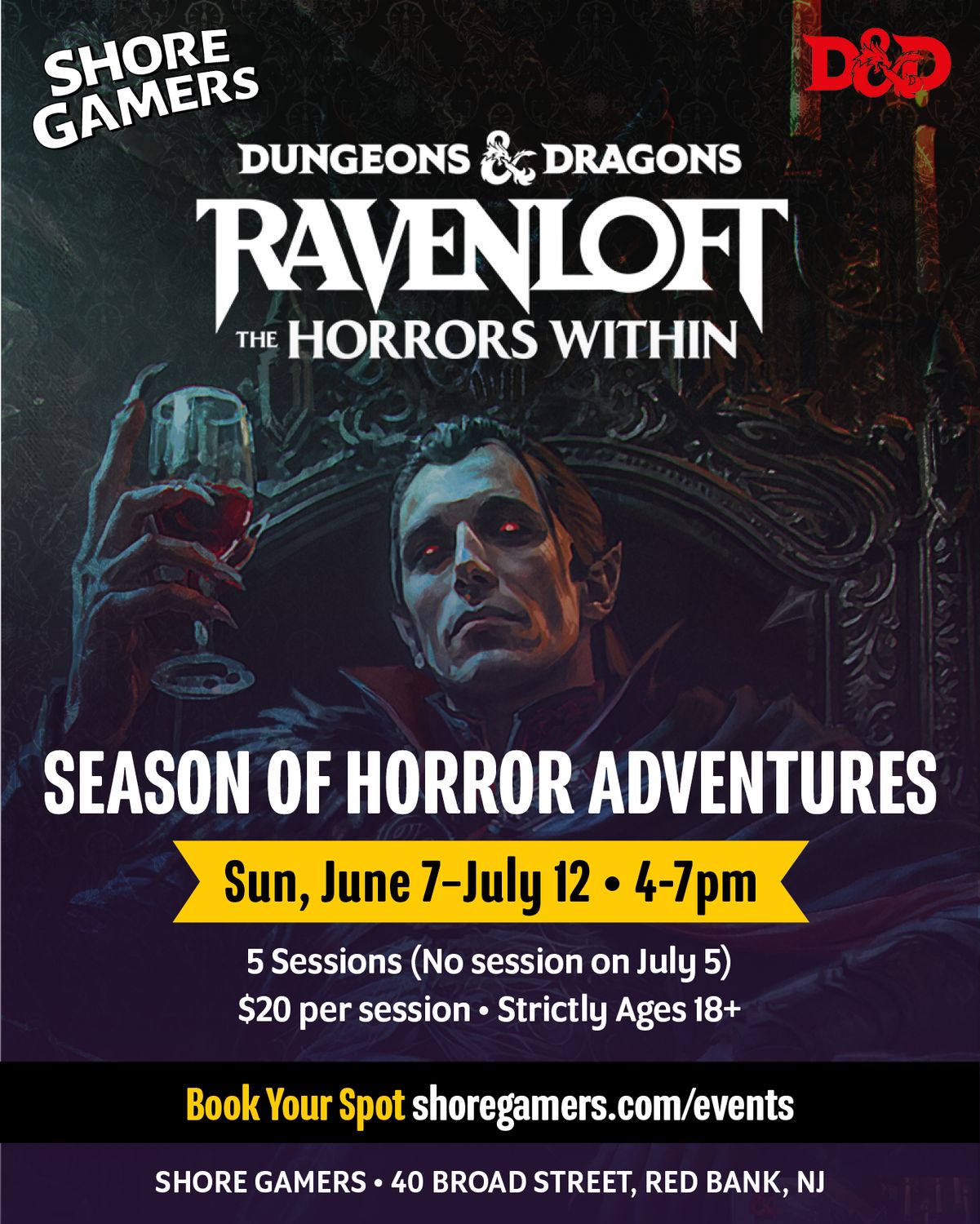 D&amp;D Ravenloft - Season of Horror Campaign