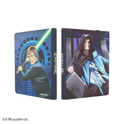 Star Wars: Unlimited Zip-Up Album 18-Pocket - Jedi Luke Skywalker &amp; Emperor Palpatine