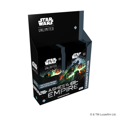 Star Wars: Unlimited - Ashes of the Empire: Carbonite Booster Display