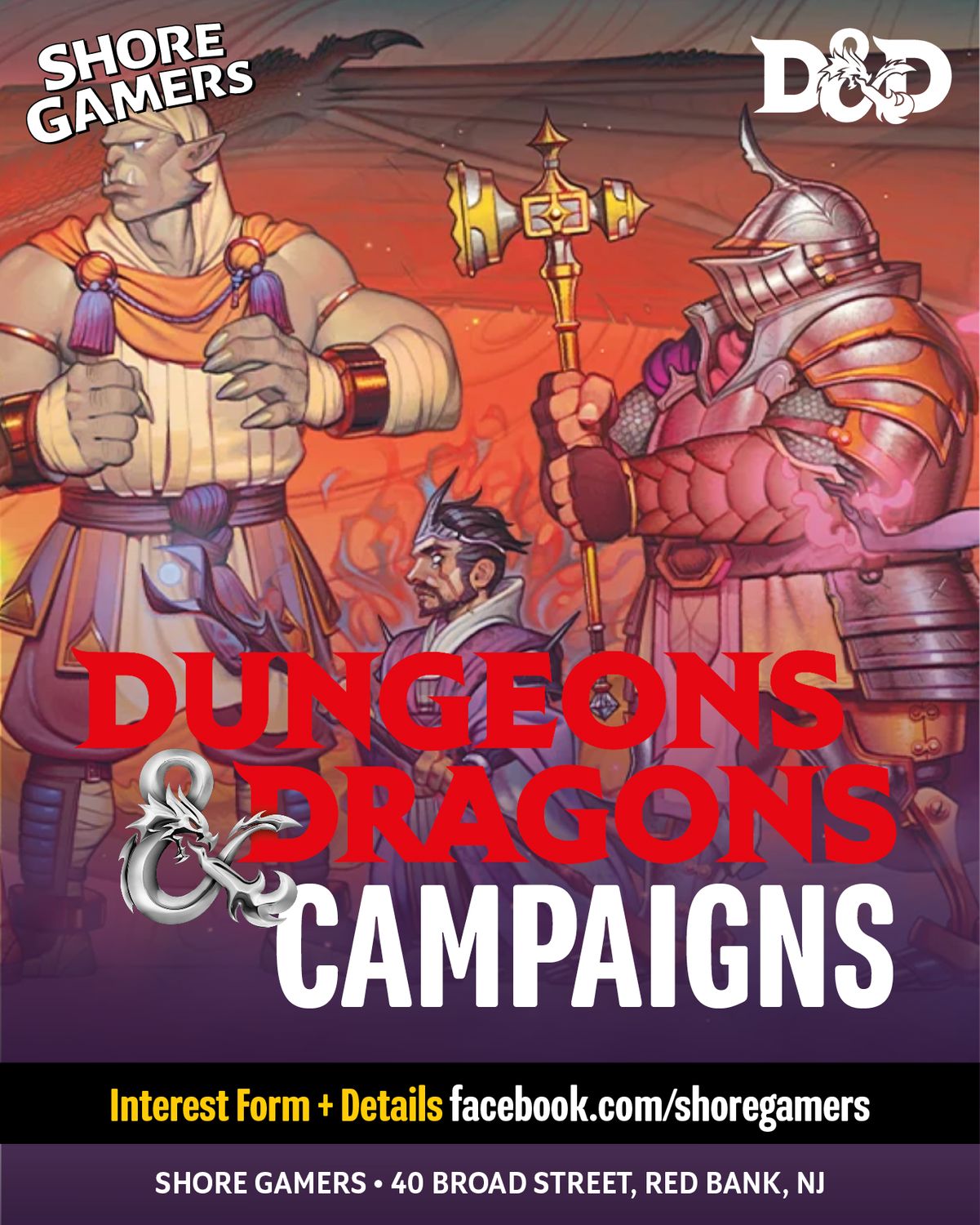 D&amp;D Campaign - July-Nov 2026