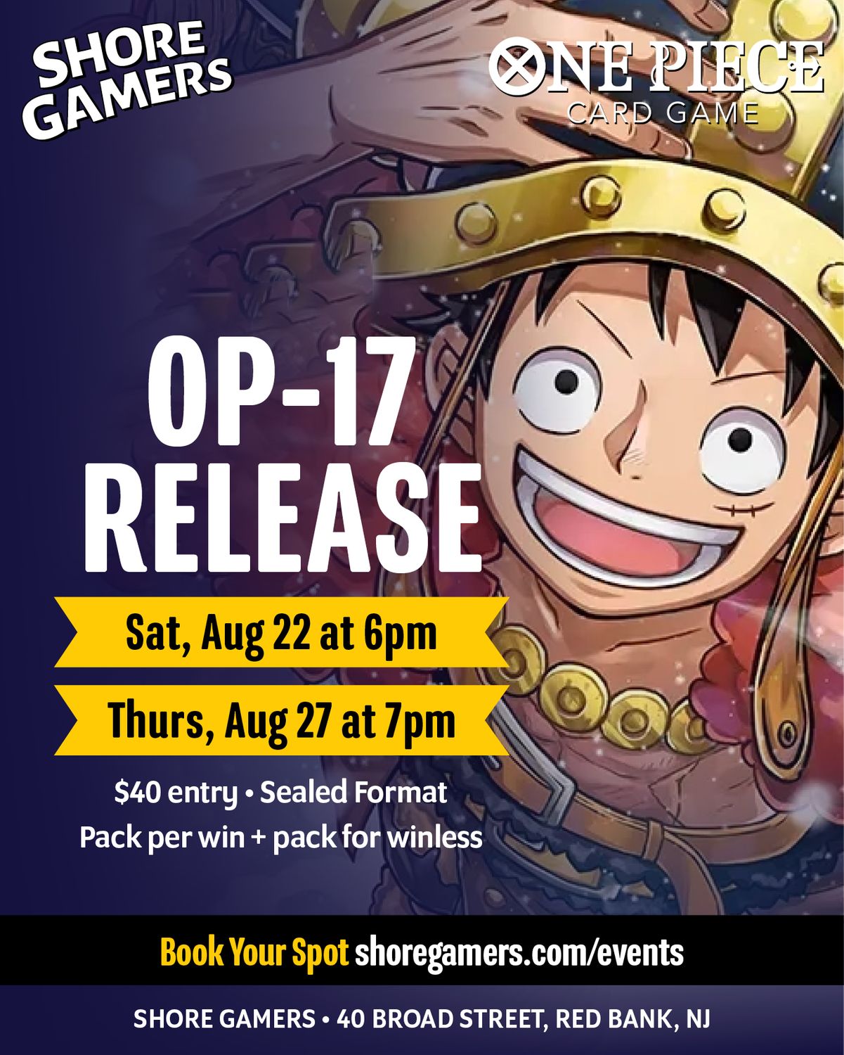 One Piece Card Game - OP-17 Release Event