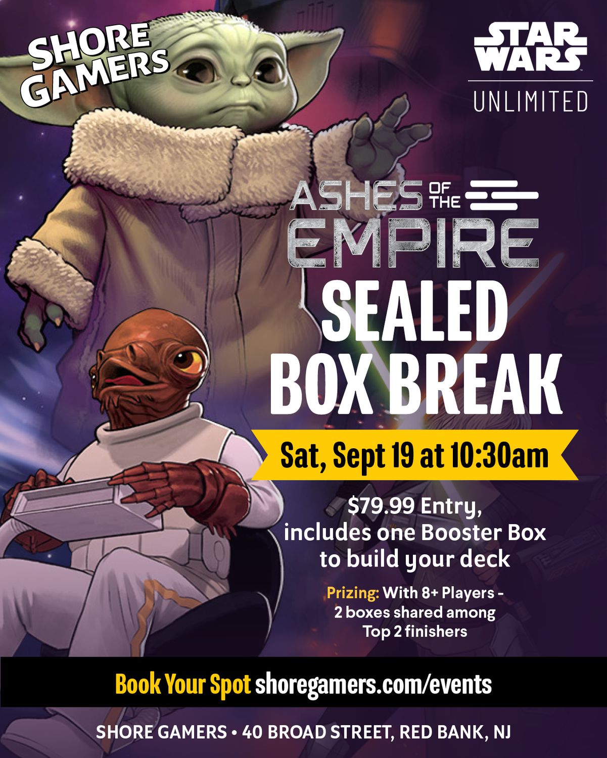 SW:U Sealed Box Break - Ashes of the Empire