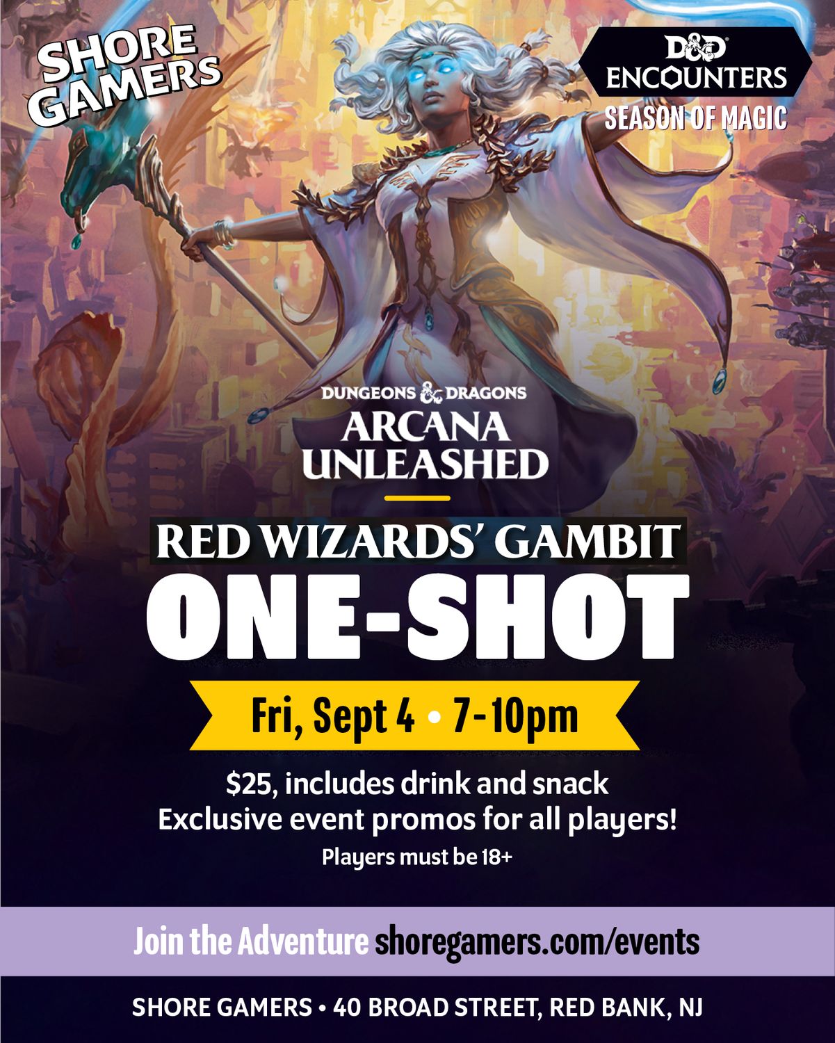 D&amp;D One-Shot - Season of Magic Celebration