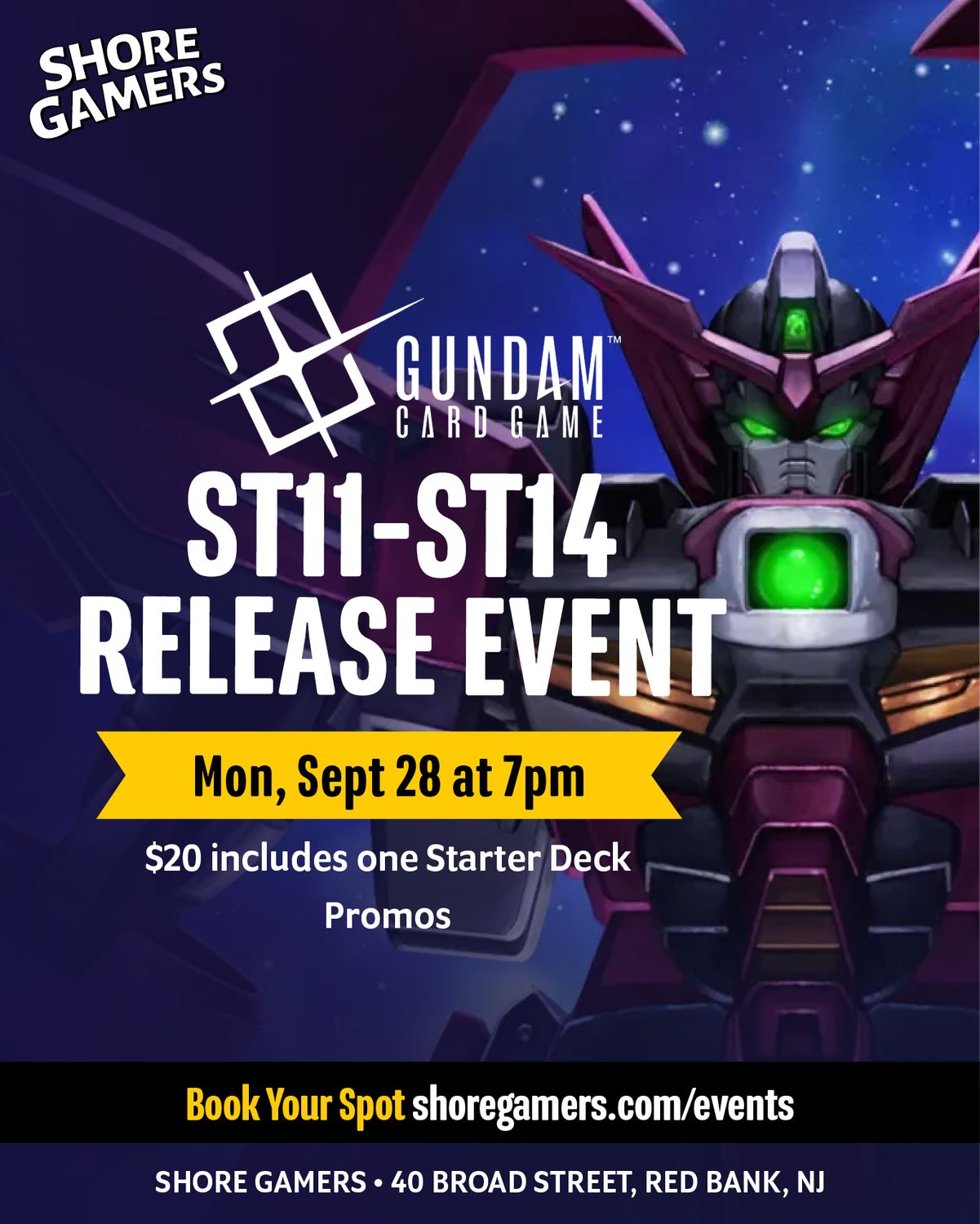 Gundam - ST11-14 Release Event