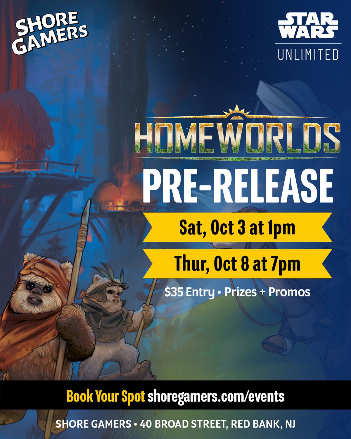 SW:U Pre-Release: Homeworlds