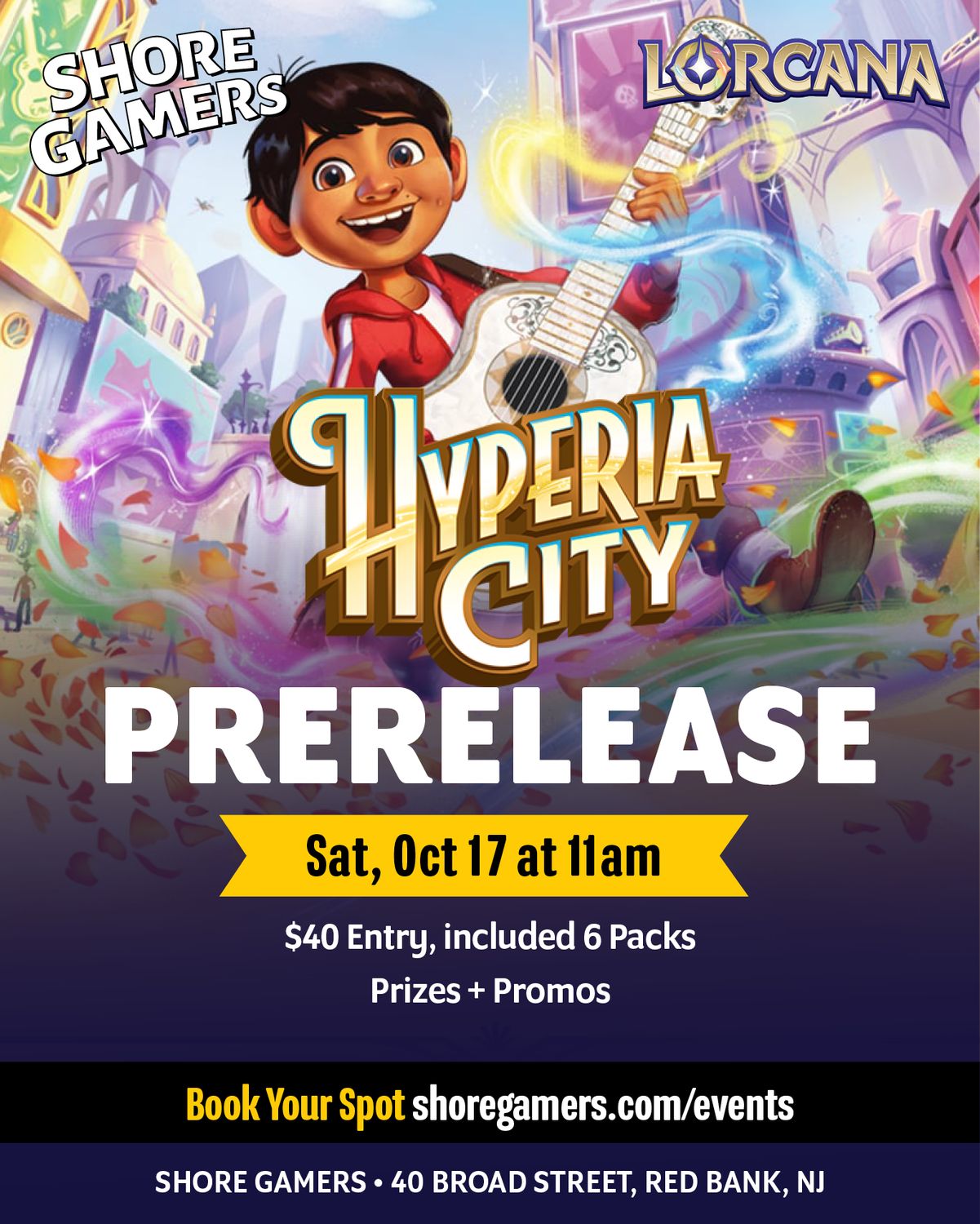 Lorcana Pre-Release - Hyperia City