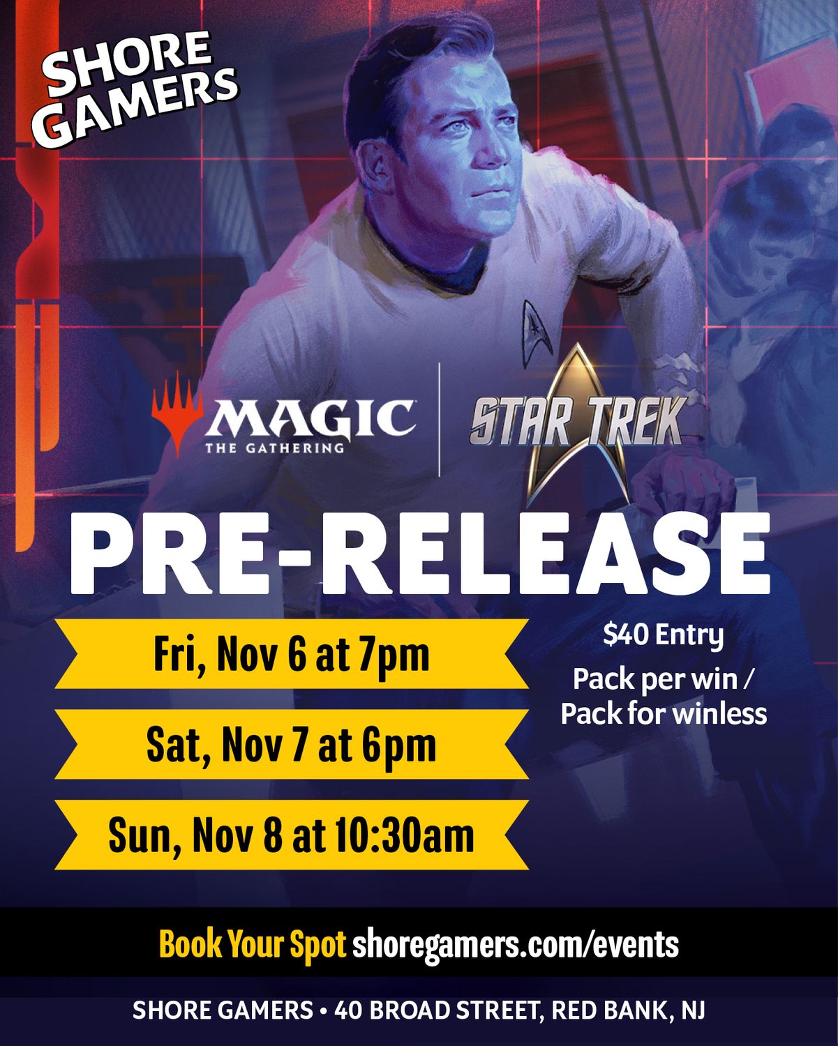 MTG Pre-Release -  Star Trek
