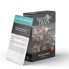 Treacherous Traps Card Deck Level 5-8