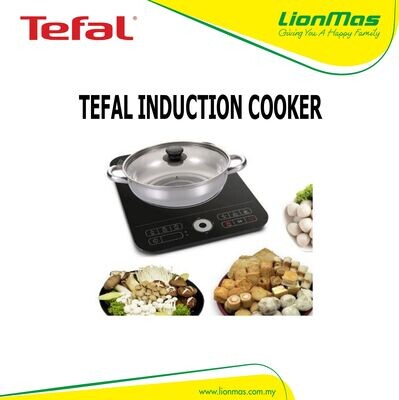 TEFAL INDUCTION COOKER WITH STAINLESS STEEL POT IH7208