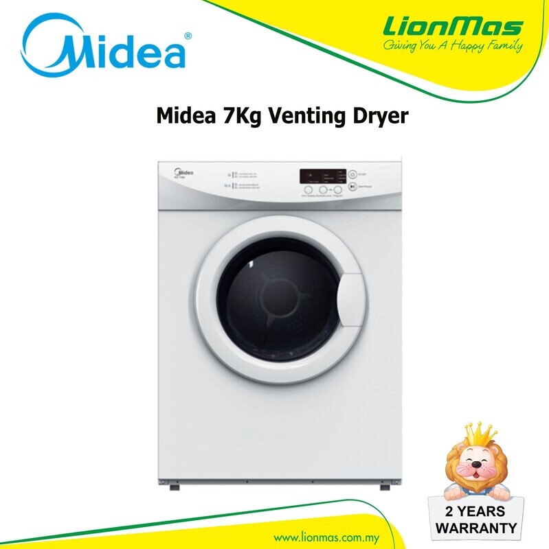 MIDEA 7KG TUMBLE DRYER MD-7388 MIDEA 7KG TUMBLE DRYER MD-7388