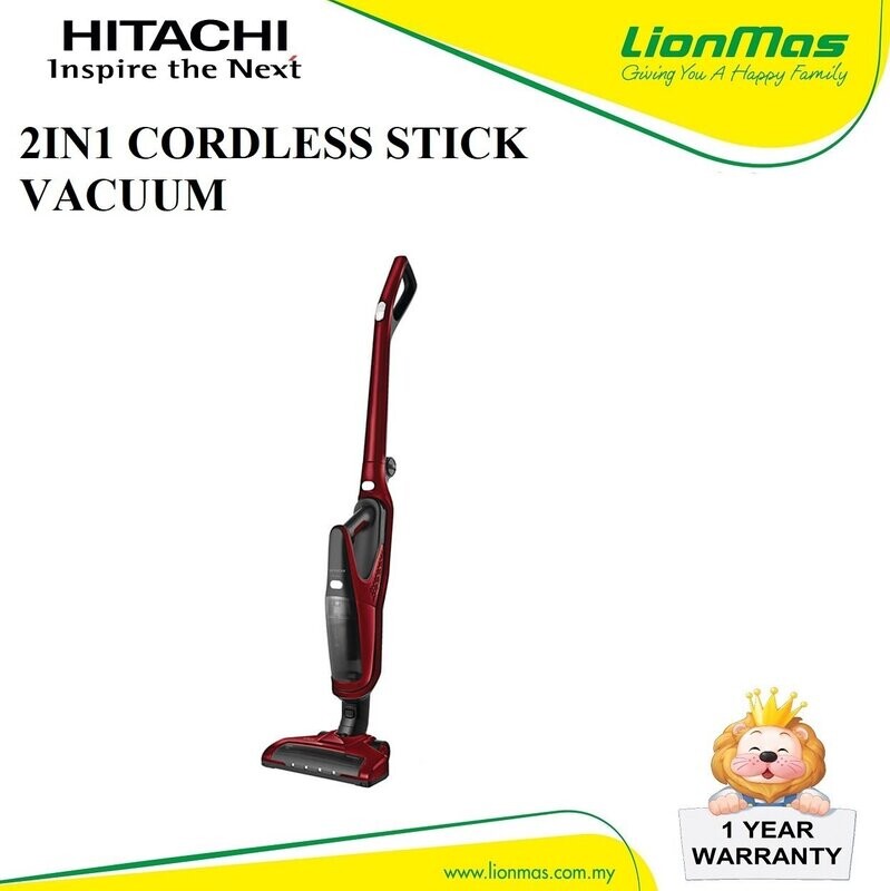 HITACHI 2IN1 CORDLESS FOLDABLE STICK VACUUM PV-X85M