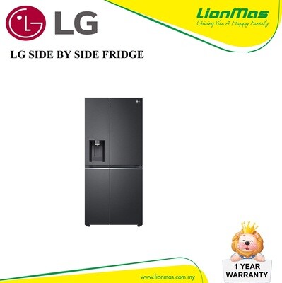 LG 635L SIDE BY SIDE FRIDGE WITH DOOR IN DOOR & DISPENSER GC-J257CQES