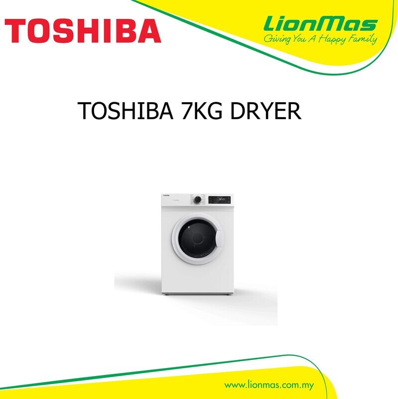 TOSHIBA 7KG TUMBLE DRYER TD-H80SEM TOSHIBA 7KG TUMBLE DRYER TD-H80SEM