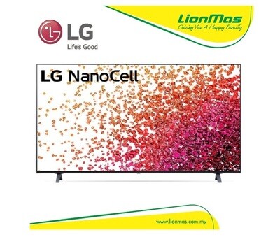 LG 55'' 4K SMART NANOCELL TV WITH AI ThinQ� (2021) 55NANO75TPA