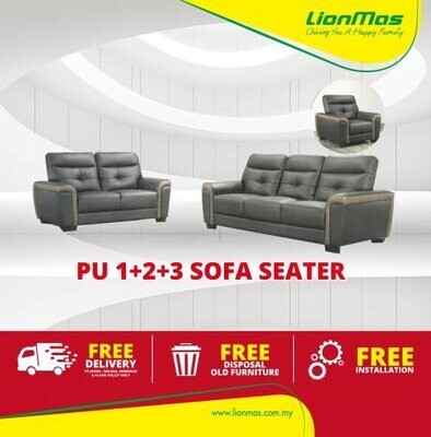 High Grade PU Sofa 1+2+3 seater