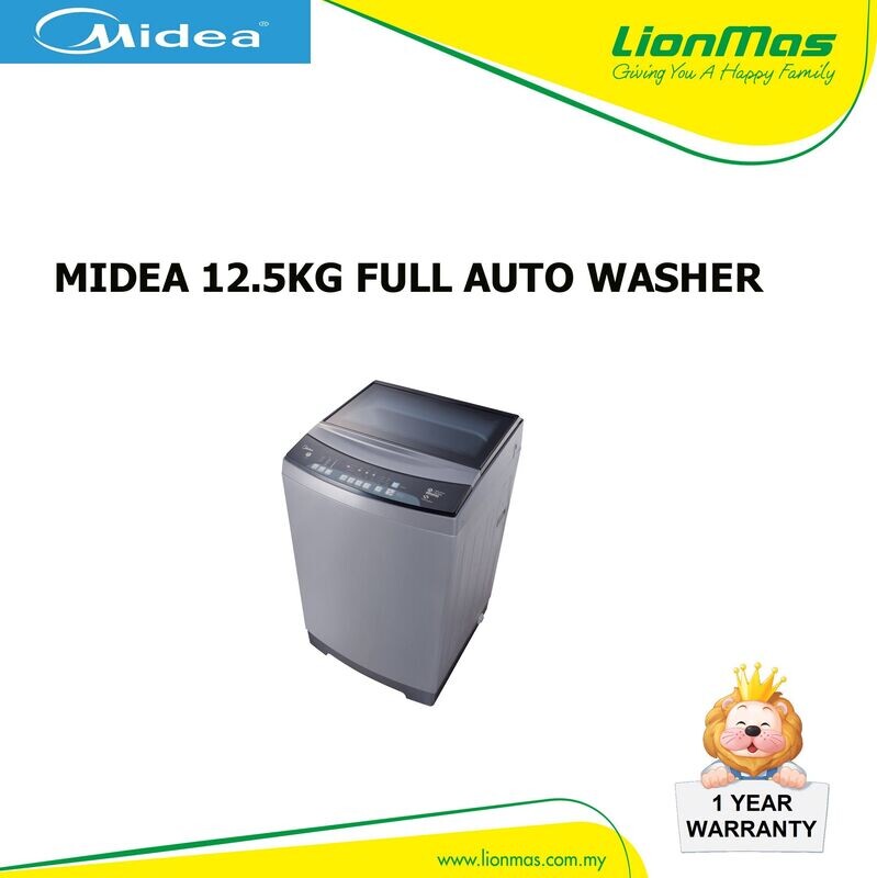 MIDEA 12.5KG FULLY WASHING MACHINE MFW-1255CV