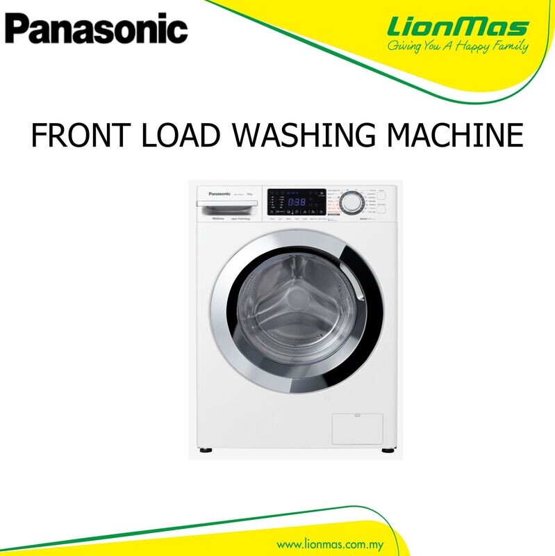 PANASONIC FRONT LOAD INVERTER WASHER 8KG NA-V80FX1WMY PANASONIC FRONT LOAD INVERTER WASHER 8KG NA-V80FX1WMY
