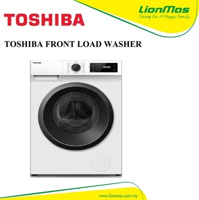 TOSHIBA 7.5KG REAL INVERTER FRONT LOAD WASHING MACHINE TW-BH85S2M