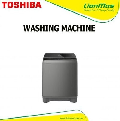 TOSHIBA 9KG FULLY AUTO TOP LOAD GREAT WAVES WASHING MACHINE AW-M1000EMSG