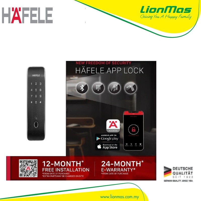 HAFELE DIGITAL DOOR APP LOCK ER-5100