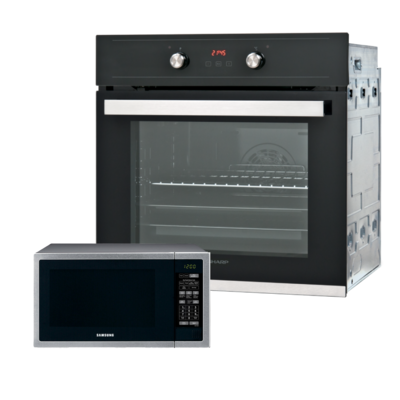 Microwave & Electric/Build in Oven
