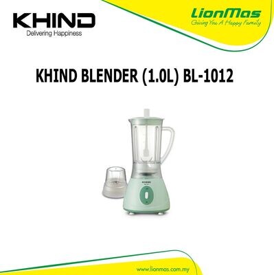 KHIND BLENDER 1.0L BL-1012