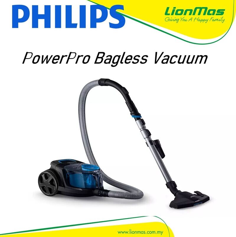 PHILIPS 1800W POWERPRO COMPACT BAGLESS VACUUM CLEANER FC-9350