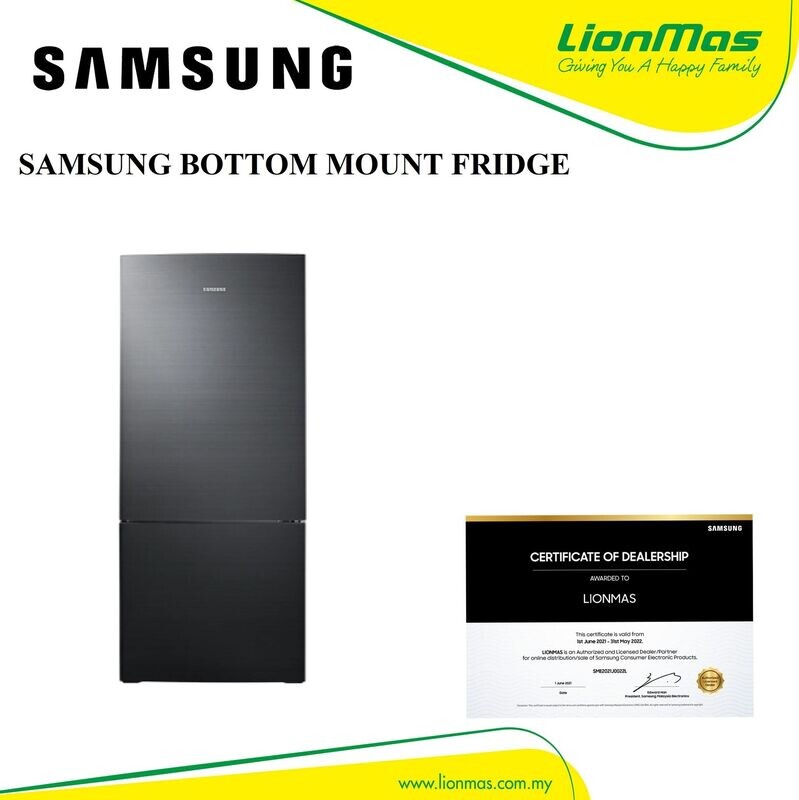 SAMSUNG 426L BOTTOM MOUNT INVERTER REFRIGERATOR RL4003SBABS