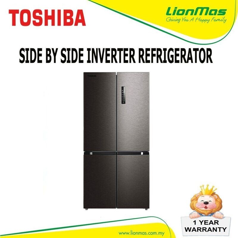 TOSHIBA 556L  MULTI DOOR DUAL INVERTER REFRIGERATOR GR-RF610WE-PMY