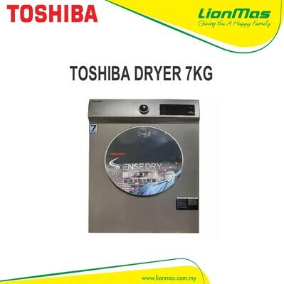 TOSHIBA DRYER 7KG BLACK TD-H80SEMSK