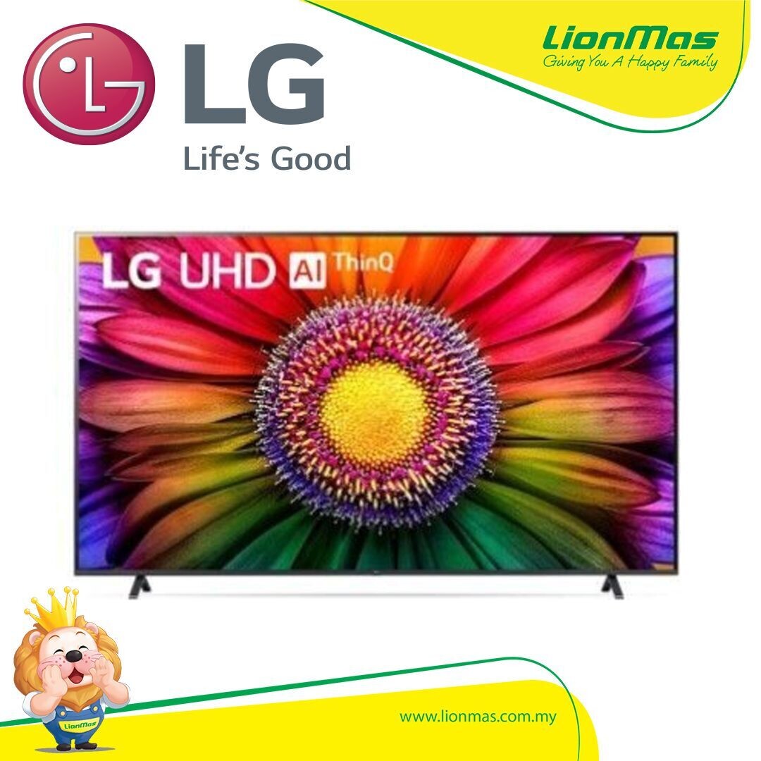 LG 86" 120HZ HDR10 4K UHD SMART TV 86UR8050PSB