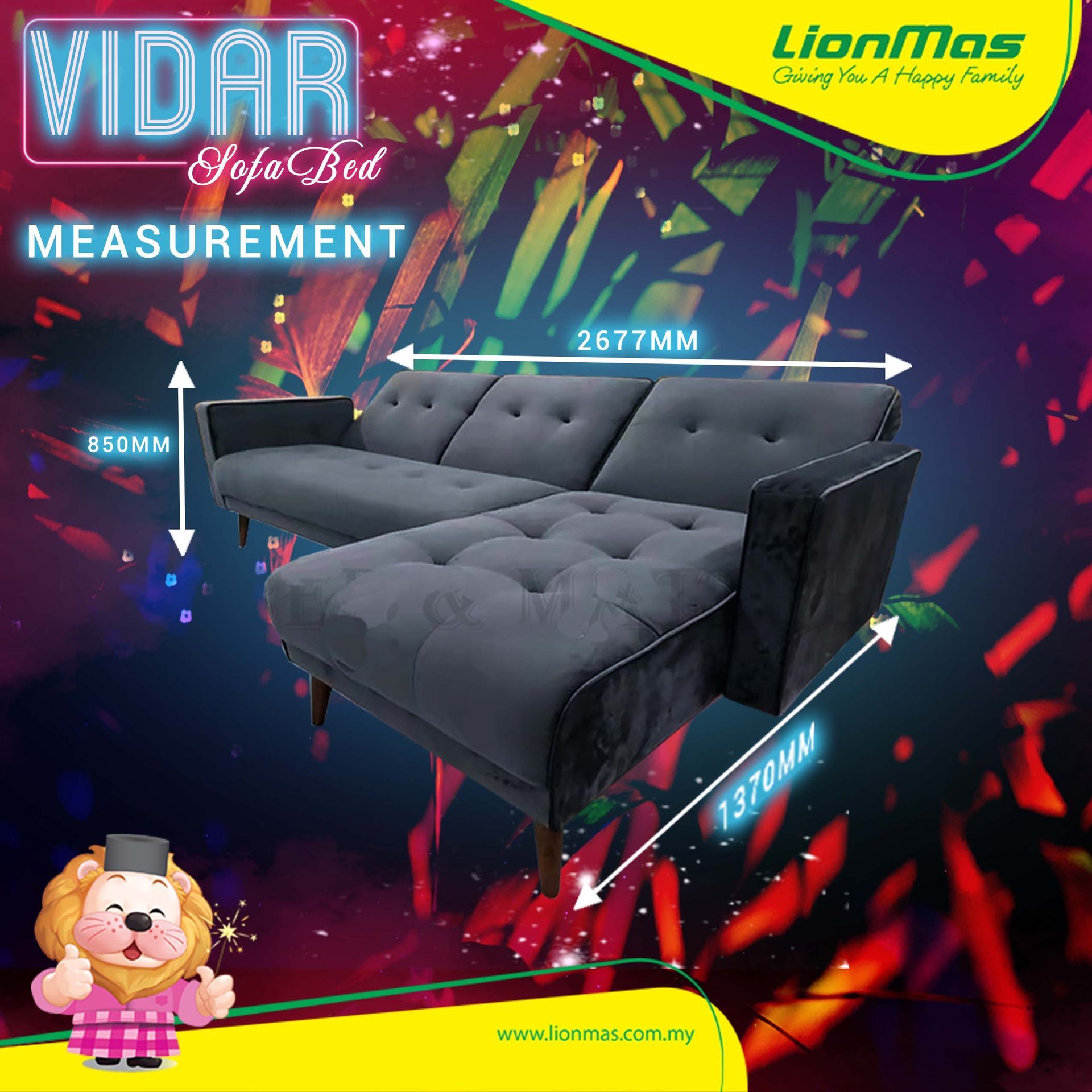 Premium Sofa Bed Z Spring