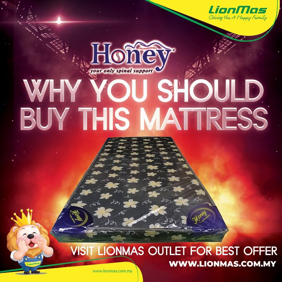 Honey Rebond Single Mattress