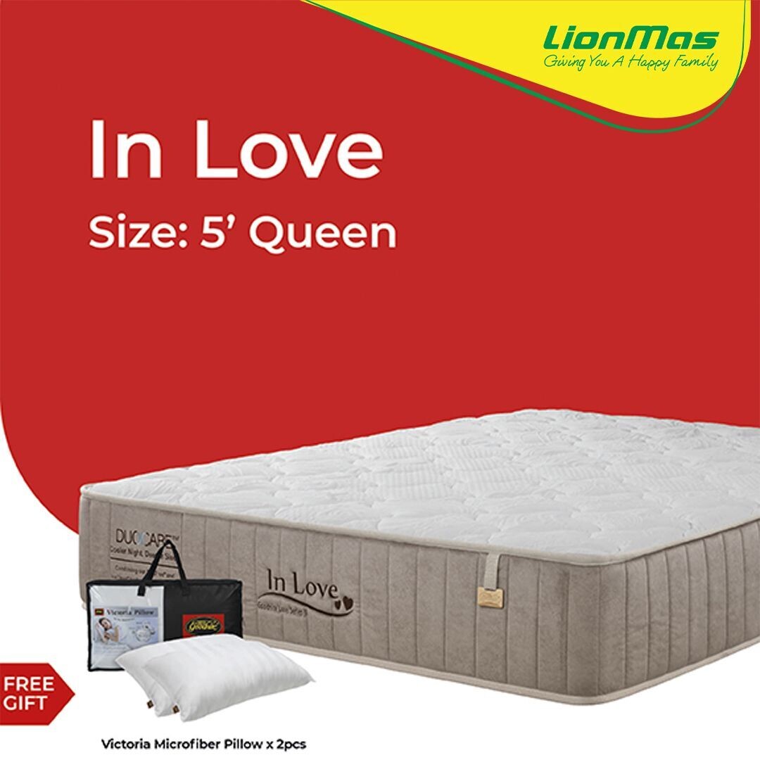 [CLEARANCE] Goodnite In Love Queen Mattress (11 Inch)