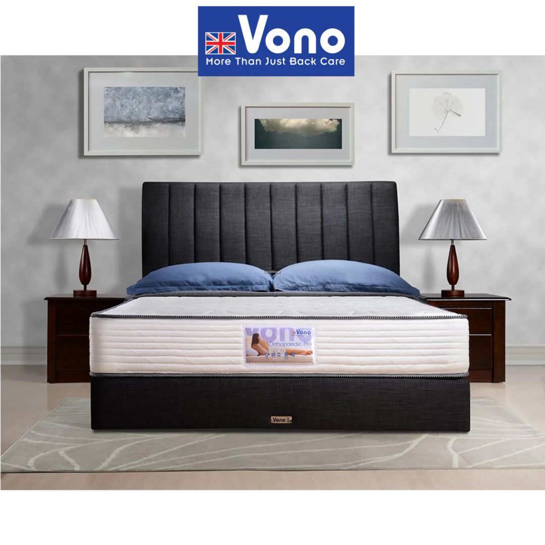 VONO Orthopaedic PRO 10.25″ Anti Dustmite Knitted Fabric Mattress
