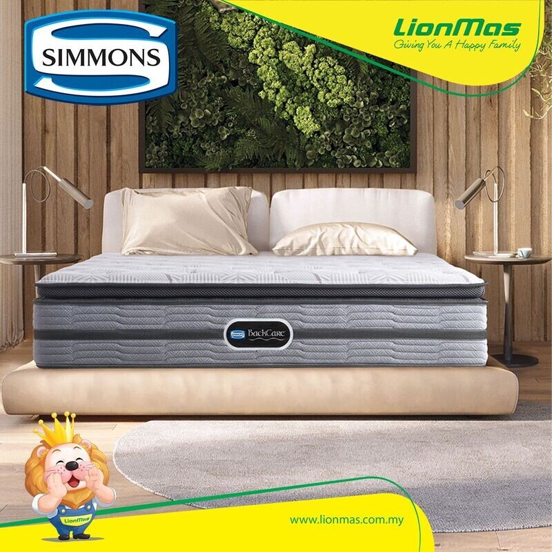 SIMMONS BackCare® 5 with Single/S.Single/Queen/King/S.King SIMMONS BackCare® 5 with Single/S.Single/Queen/King/S.King