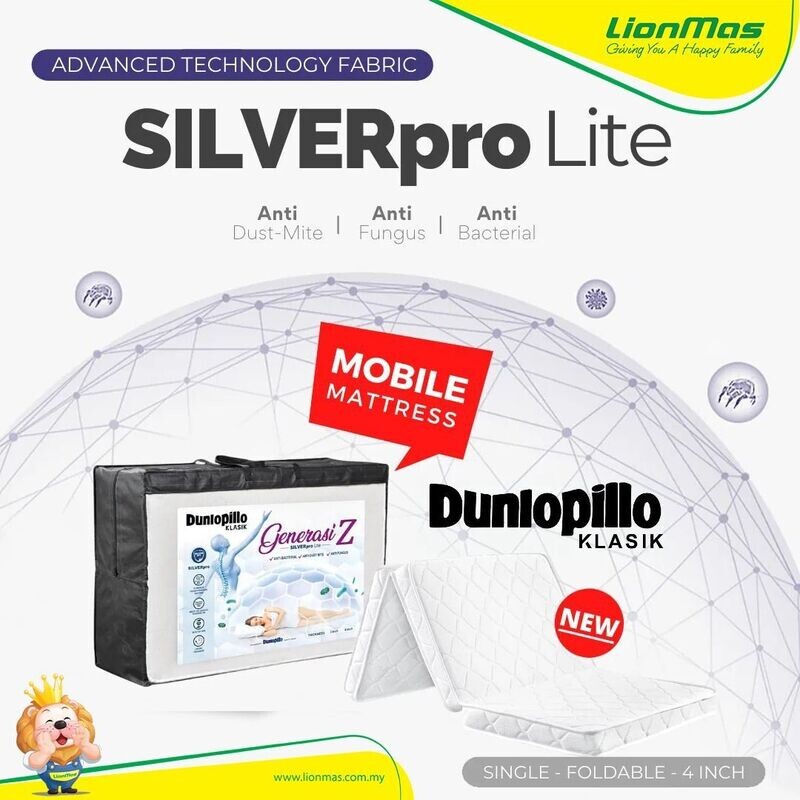 Dunlopillo 3 Foldable Mattress